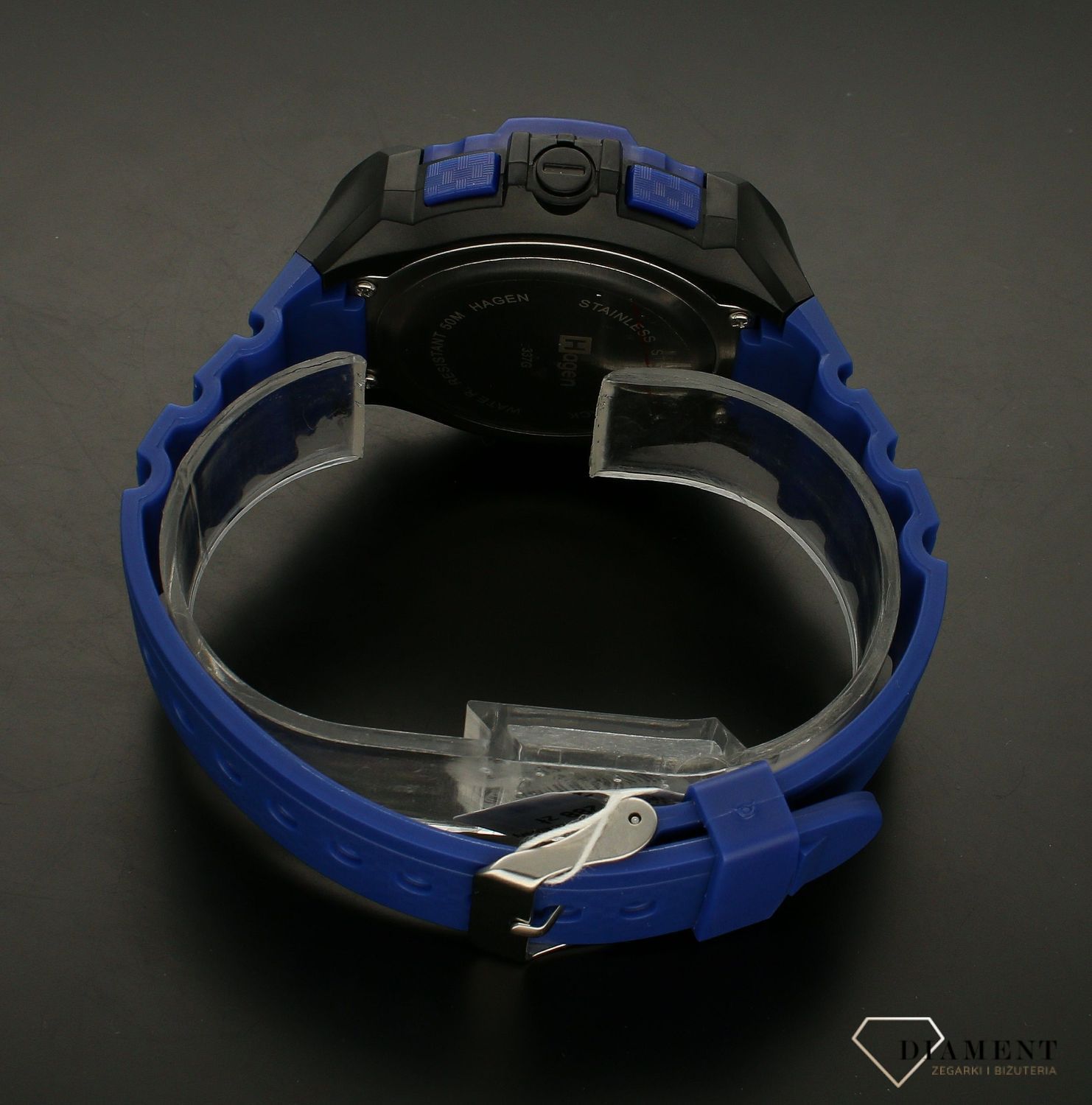 Zegarek męski sportowy Sport Hagen HA-337G Granatowy (3).jpg